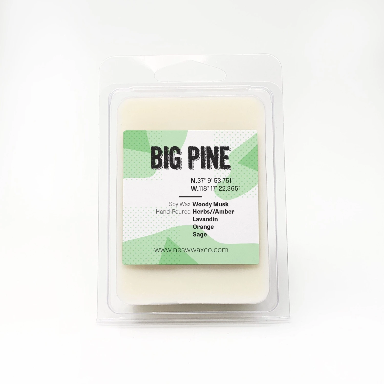 Big Pine Wax Melts By NESW WAX CO// 1 Big Pine Wax Melts By NESW WAX CO//