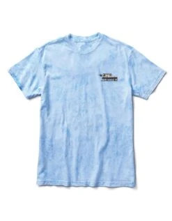 GO FAST ROAD TRIP - PRIMO GRAPHIC TEE By Bajallama -Campmor Outdoor Clothing blue tie dye road trip graphic tee 1