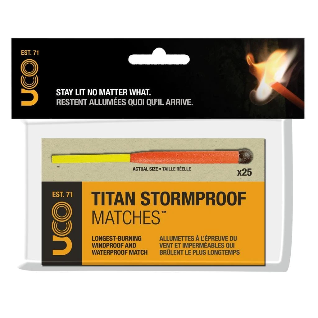 UCO Titan Stormproof Matches(25pk) 1 UCO Titan Stormproof Matches(25pk)