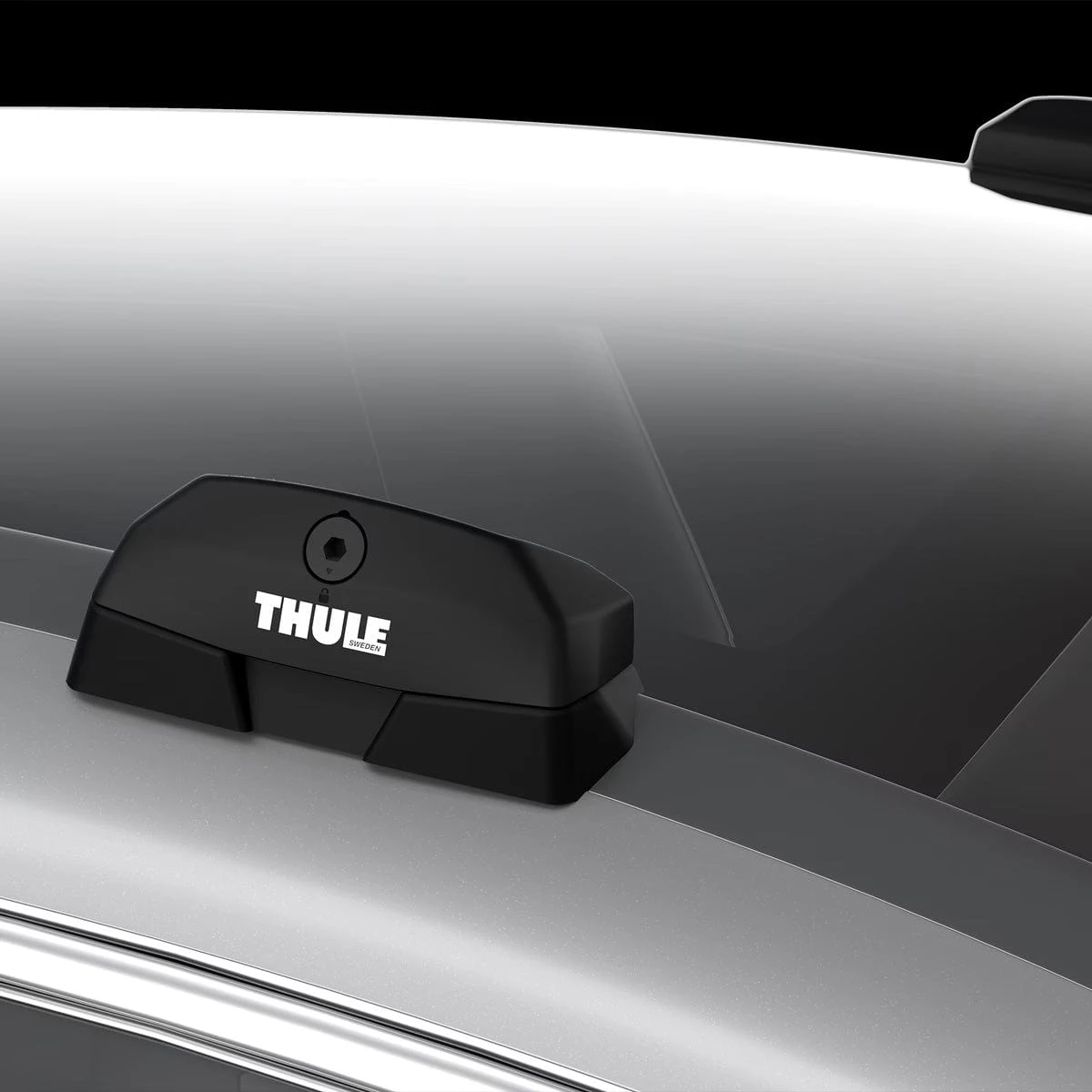 Thule FixPoint Kit Cover Set of 4 – Black Low-Profile Roof Rack Mounting Protection 3 Thule FixPoint Kit Cover Set of 4 – Black Low-Profile Roof Rack Mounting Protection - Image 3