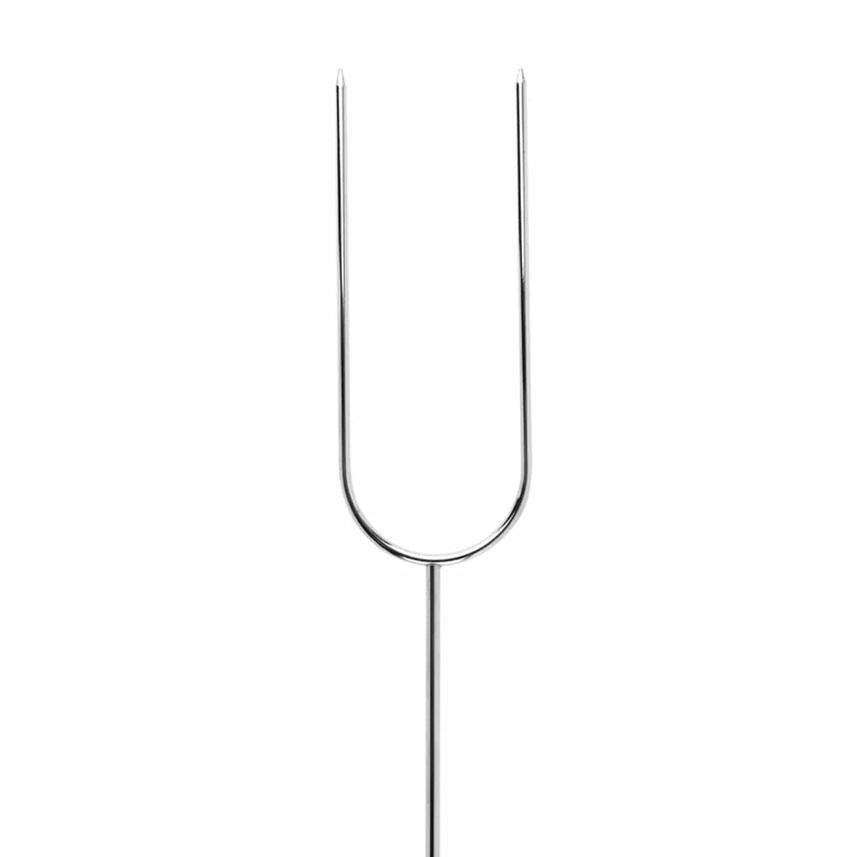 Coghlan's 41-Inch Heavy-Duty Chrome-Plated Steel Camp Fork with Stay-Cool Wooden Handle 3 Coghlan's 41-Inch Heavy-Duty Chrome-Plated Steel Camp Fork with Stay-Cool Wooden Handle - Image 3