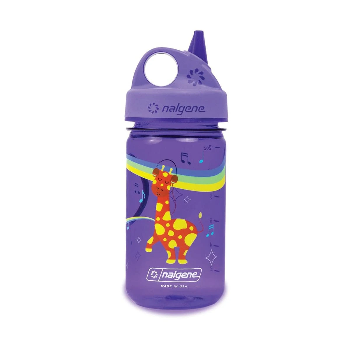 Nalgene Kids 12 Oz Grip-N-Gulp Sustain Water Bottle 3 Nalgene Kids 12 Oz Grip-N-Gulp Sustain Water Bottle - Image 3