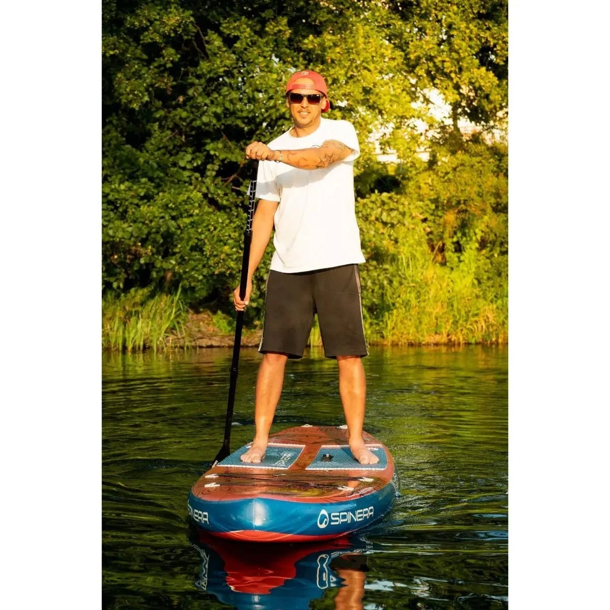 Spinera Ultra-Light 11.2 Teal & White – Portable Inflatable Stand-Up Paddleboard Set 3 Spinera Ultra-Light 11.2 Teal & White – Portable Inflatable Stand-Up Paddleboard Set - Image 3