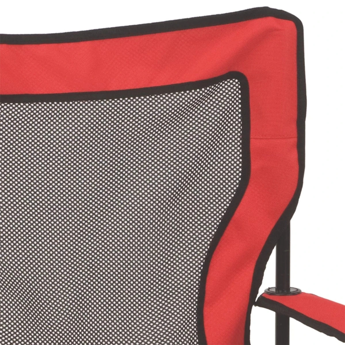 Coleman Broadband Mesh Quad Chair in Red – Portable Cooling Mesh Camping Chair 3 Coleman Broadband Mesh Quad Chair in Red – Portable Cooling Mesh Camping Chair - Image 3