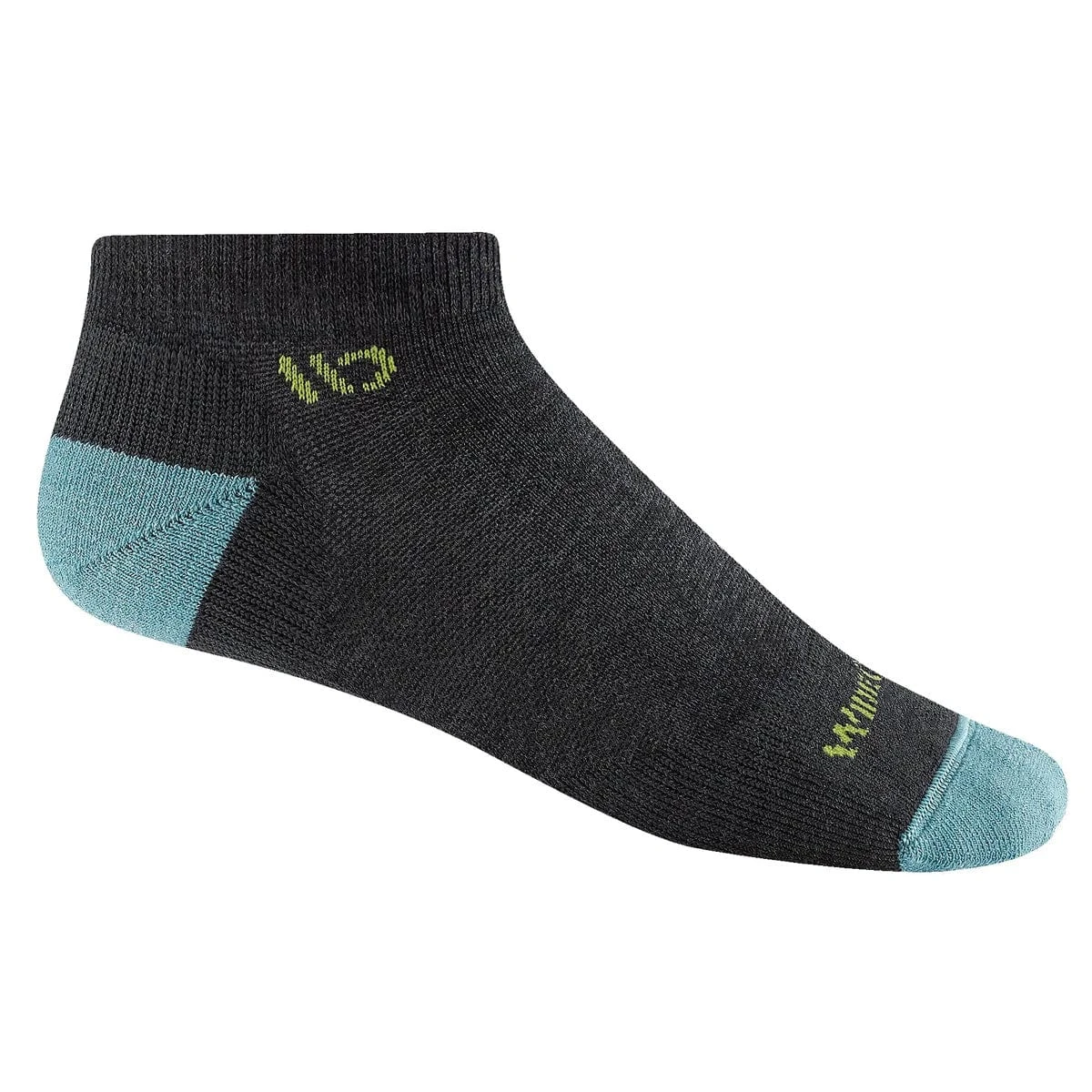 Darn Tough Wide Open Women's Solid Midweight No Show Sock 3 Darn Tough Wide Open Women's Solid Midweight No Show Sock - Image 3