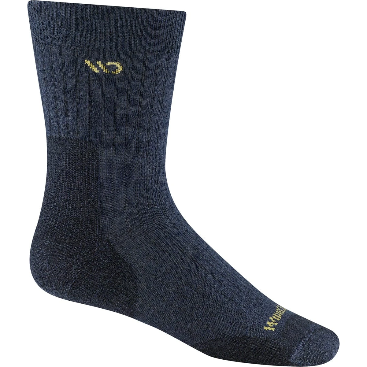 Wide Open By Darn Tough Men's Solid Midweight Micro Crew Sock 3 Wide Open By Darn Tough Men's Solid Midweight Micro Crew Sock - Image 3