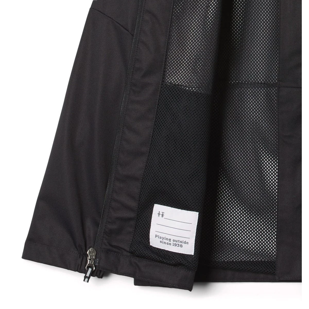 Columbia Youth Boys Hikebound Waterproof Rain Jacket β Navy and Black Colorblock 3 Columbia Youth Boys Hikebound Waterproof Rain Jacket β Navy and Black Colorblock - Image 3