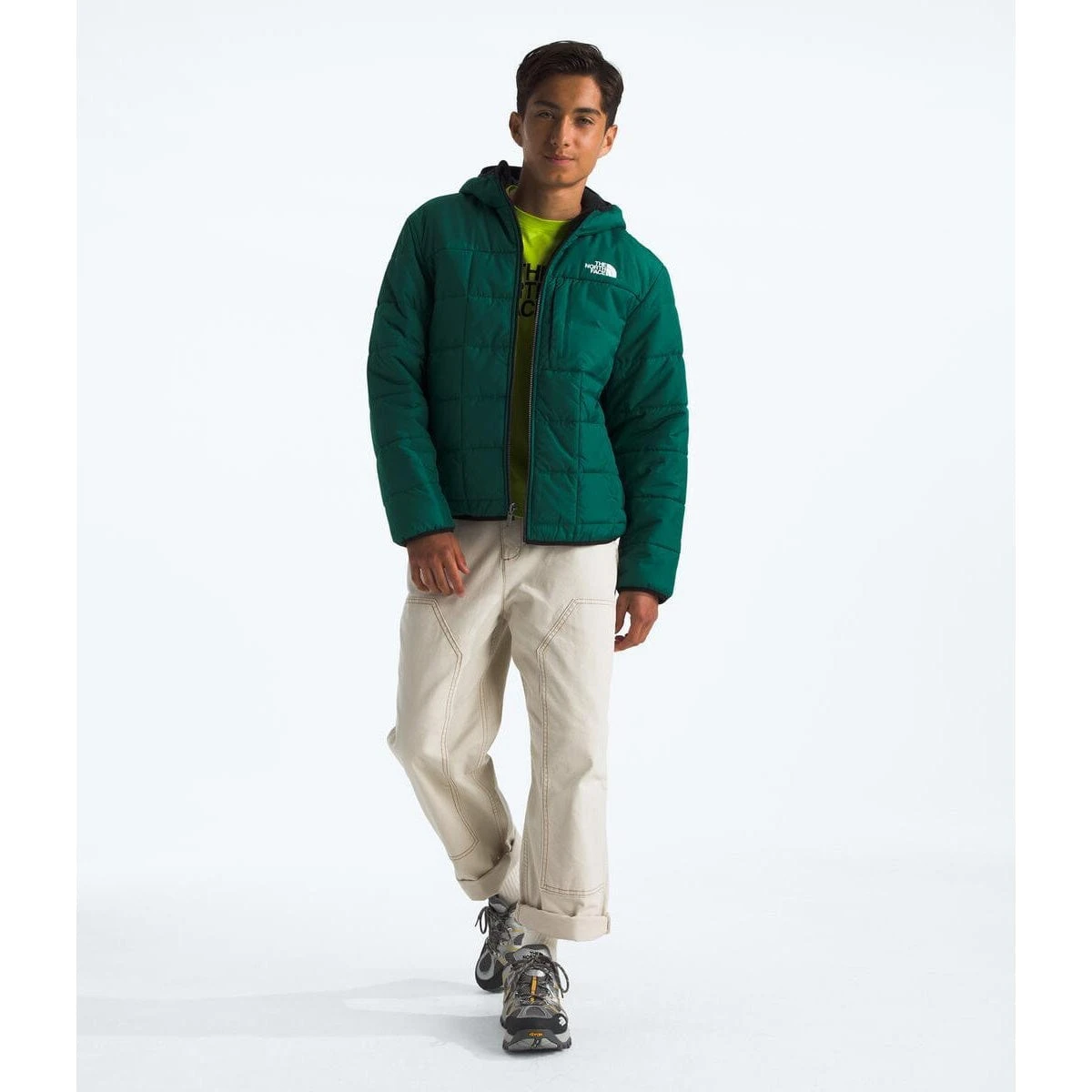 The North Face Boys' Reversible Shasta Full Zip Hooded Jacket 3 The North Face Boys' Reversible Shasta Full Zip Hooded Jacket - Image 3