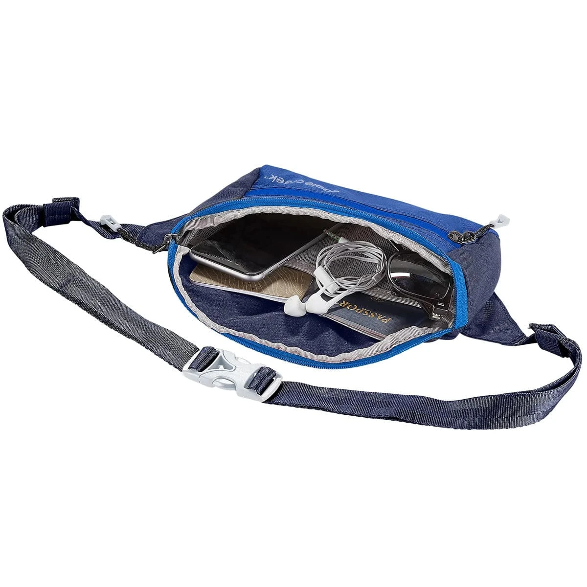 Eagle Creek Stash Cross Body Bag in Deep Teal and Orange - Slim Lightweight Travel Sling 7 Eagle Creek Stash Cross Body Bag in Deep Teal and Orange - Slim Lightweight Travel Sling - Image 7