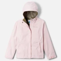 Columbia Girl's Arcadia II Waterproof Rain Jacket – Bright Pink Omni-Tech Shell -Campmor Outdoor Clothing c ef394b4e 6773 4df5 add2 e11f2f799928