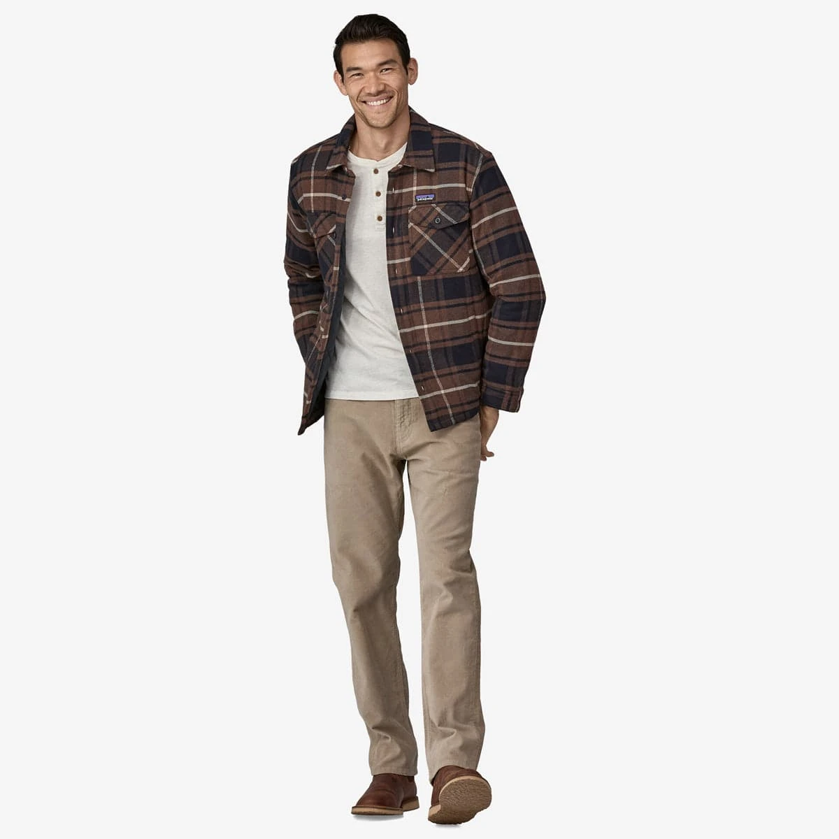 Patagonia Men's LW Insulated Fjord Flannel Shirt 3 Patagonia Men's LW Insulated Fjord Flannel Shirt - Image 3