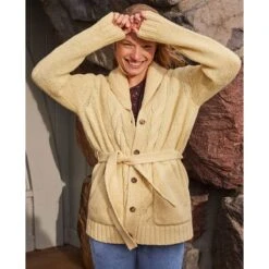 Toad&Co Women's Ginn Cable Cardigan 8 Toad&Co Women's Ginn Cable Cardigan -Campmor Outdoor Clothing d 2d235790 5fa4 49e3 a313 560f8f1f2e70