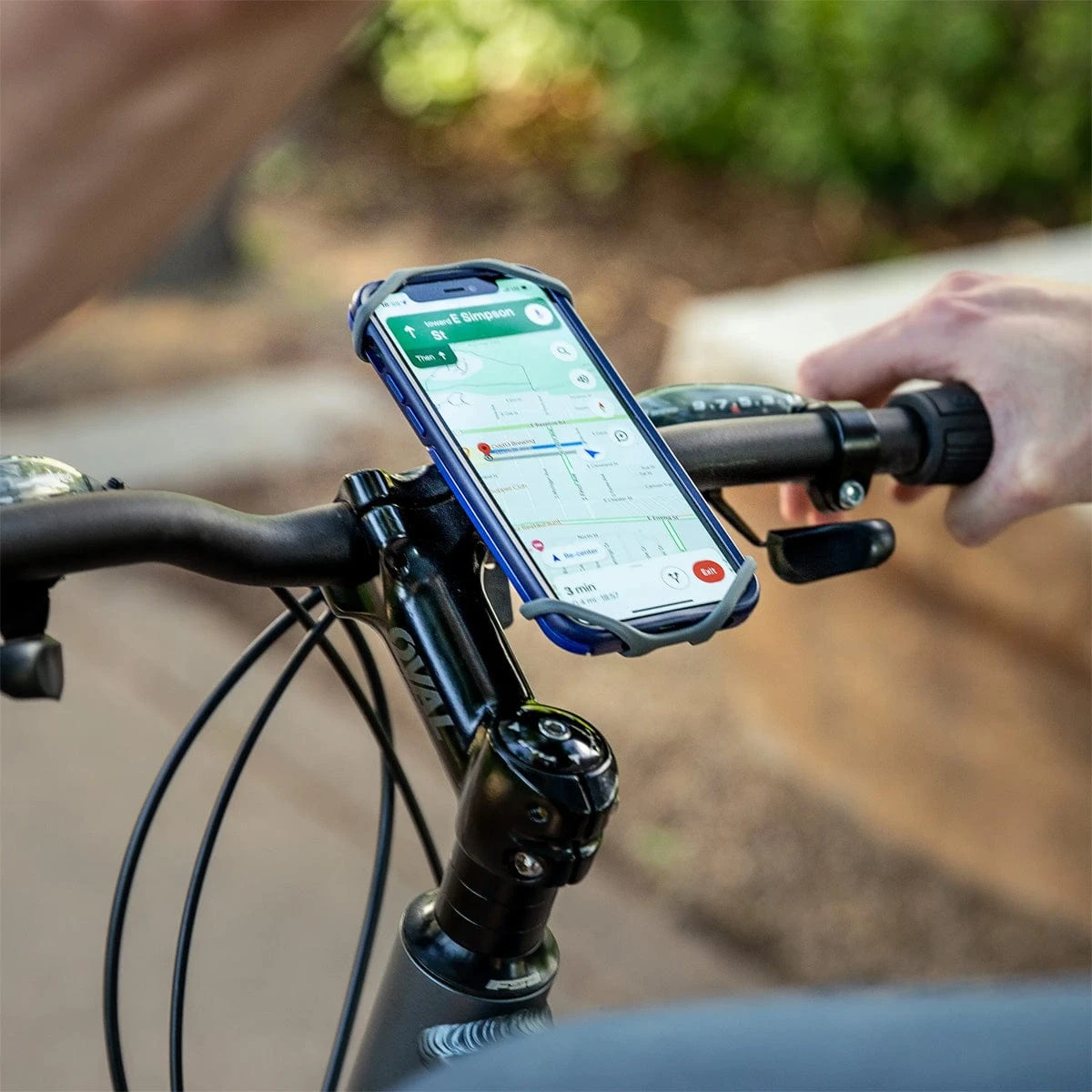 Nite Ize Wraptor Universal Rotating Smartphone Bar Mount - Black 360-Degree Handlebar Phone Holder 4 Nite Ize Wraptor Universal Rotating Smartphone Bar Mount - Black 360-Degree Handlebar Phone Holder - Image 4