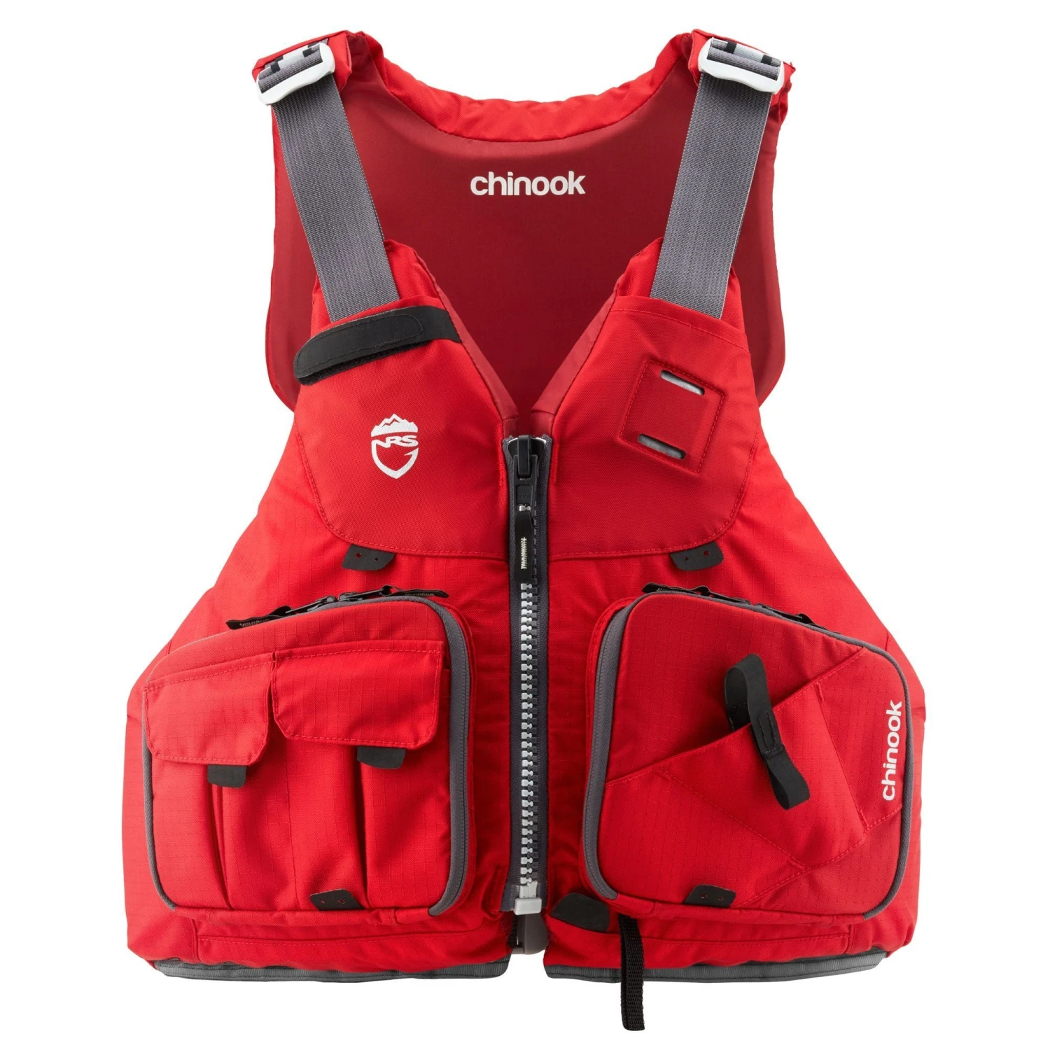 NRS Chinook Fishing PFD – High-Back Kayak Angler Life Jacket with Integrated Tackle Storage 1 NRS Chinook Fishing PFD – High-Back Kayak Angler Life Jacket with Integrated Tackle Storage