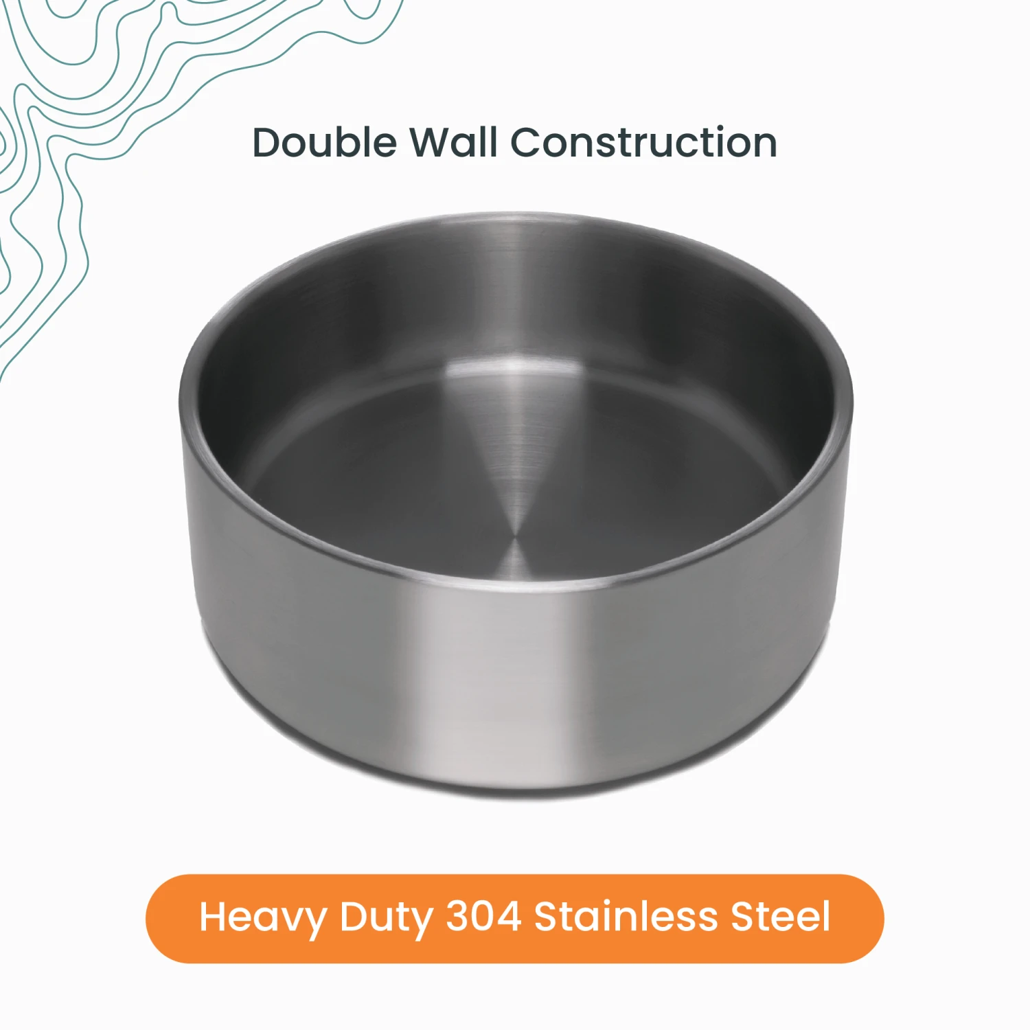 Stainless Steel Dog Bowl By 4Knines® 4 Stainless Steel Dog Bowl By 4Knines® - Image 4