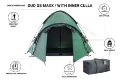 Crua Outdoors Duo GS Maxx | 3 Person Insulated Dome Tent 17 Crua Outdoors Duo GS Maxx | 3 Person Insulated Dome Tent -Campmor Outdoor Clothing duo gs maxx with culla dimensions jpg