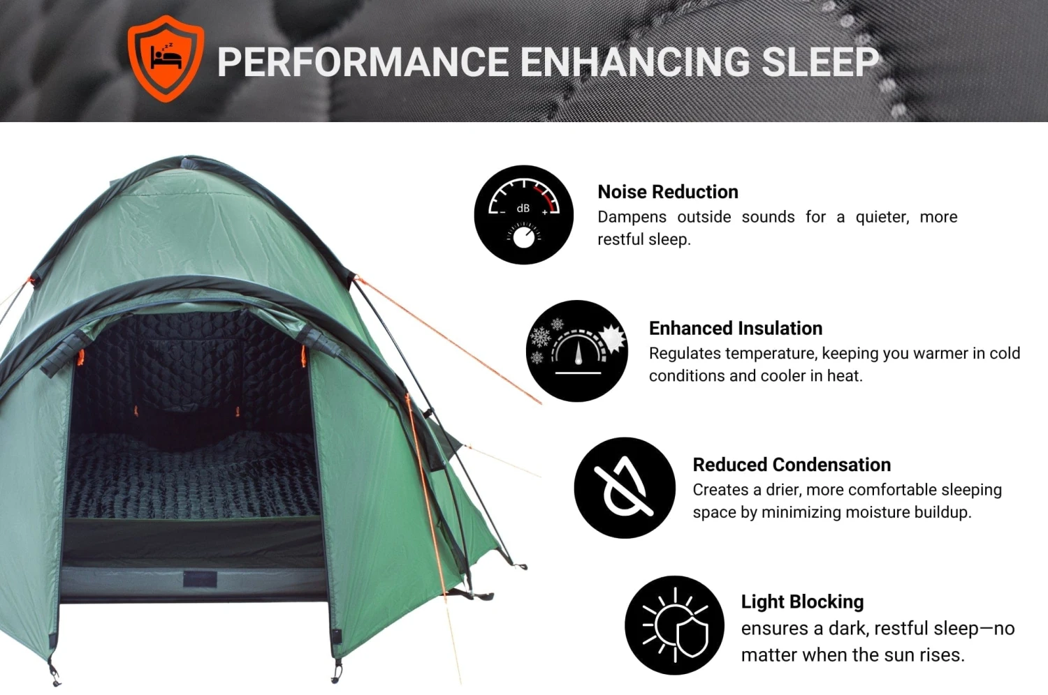 Crua Outdoors Duo GS Maxx | 3 Person Insulated Dome Tent 4 Crua Outdoors Duo GS Maxx | 3 Person Insulated Dome Tent - Image 4