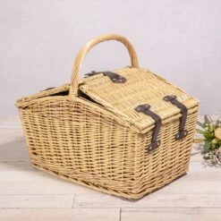Somerset Deluxe Handwoven Wicker Picnic Basket for 2 – Vintage Willow with Plush Corduroy Lining 19 Somerset Deluxe Handwoven Wicker Picnic Basket for 2 – Vintage Willow with Plush Corduroy Lining -Campmor Outdoor Clothing e9kuemcixczfkpjlkp9n