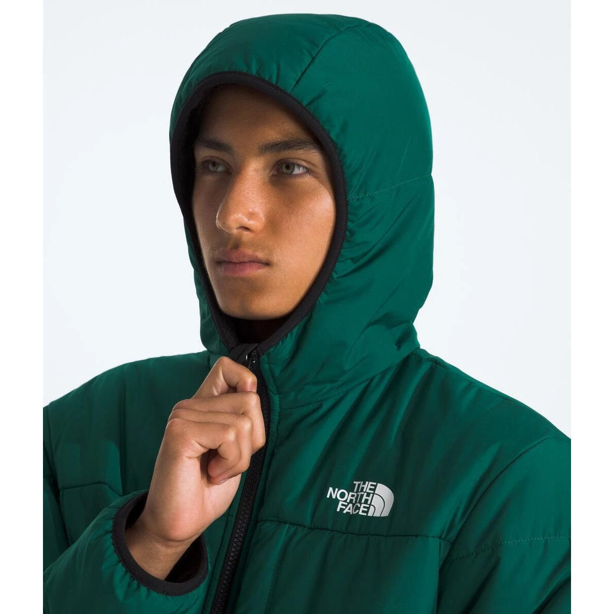 The North Face Boys' Reversible Shasta Full Zip Hooded Jacket 5 The North Face Boys' Reversible Shasta Full Zip Hooded Jacket - Image 5