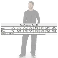 Winter's Edge Avalanche Snow Bib - Men's -Campmor Outdoor Clothing e 9764649d 19d3 4018 bfc8 c1a49d069fc8