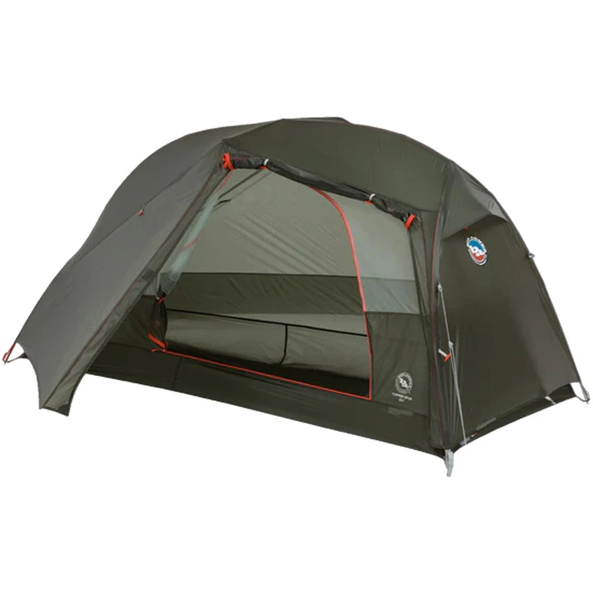 Big Agnes Copper Spur UL1 Tent β Olive/Orange Ultralight 1-Person 3-Season Freestanding Tent 5 Big Agnes Copper Spur UL1 Tent β Olive/Orange Ultralight 1-Person 3-Season Freestanding Tent - Image 5