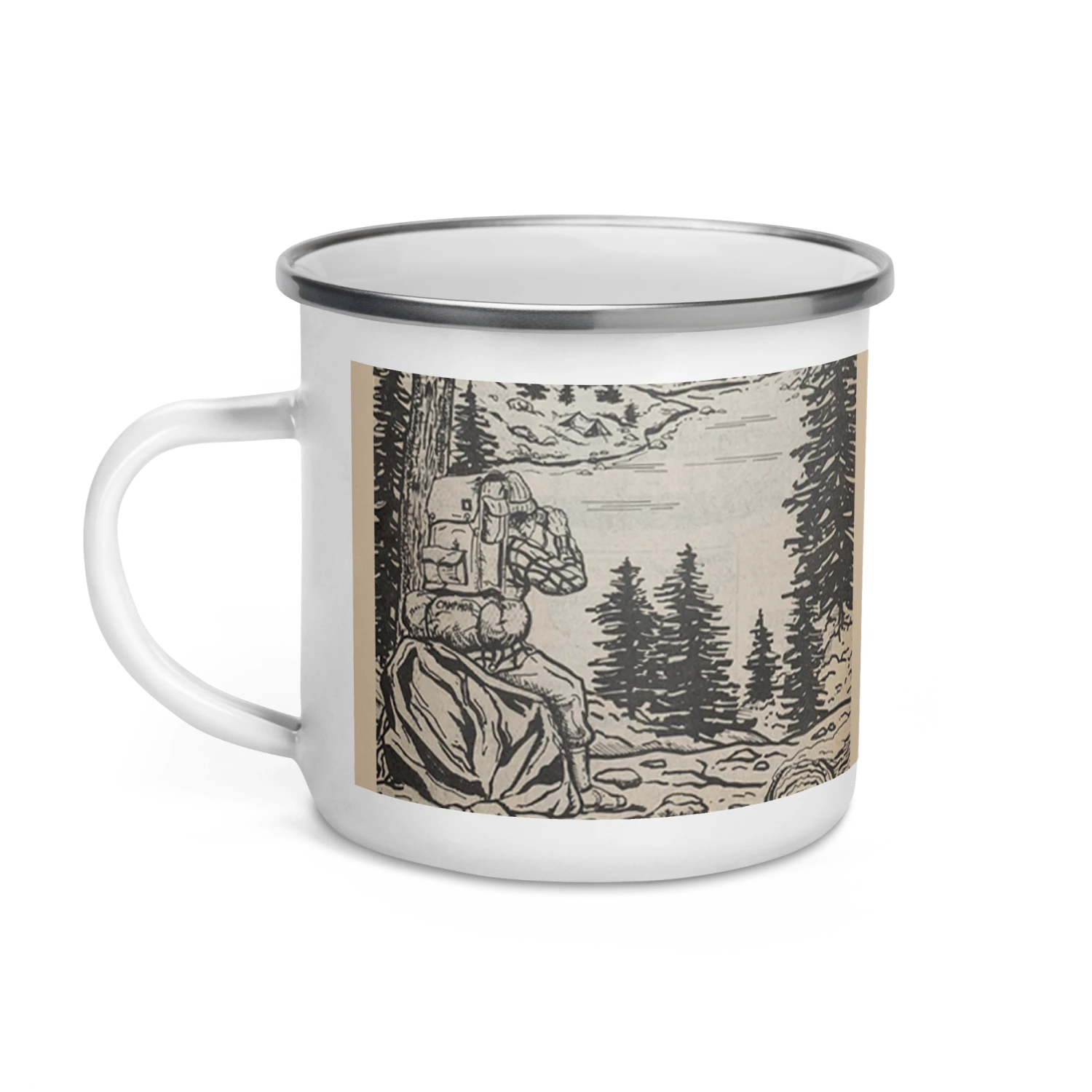 Campmor 1982 Catalog Enamel Mug 3 Campmor 1982 Catalog Enamel Mug - Image 3