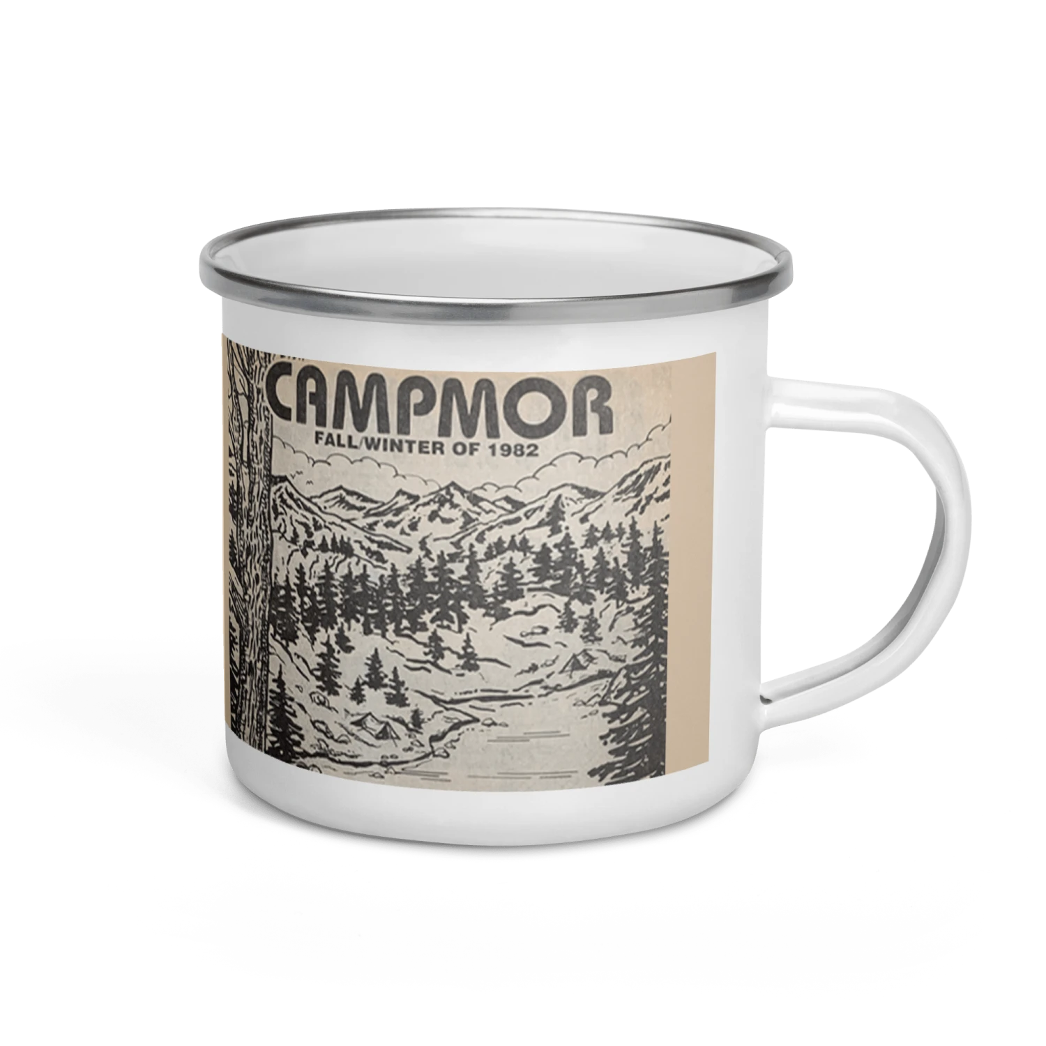 Campmor 1982 Catalog Enamel Mug 6 Campmor 1982 Catalog Enamel Mug - Image 6