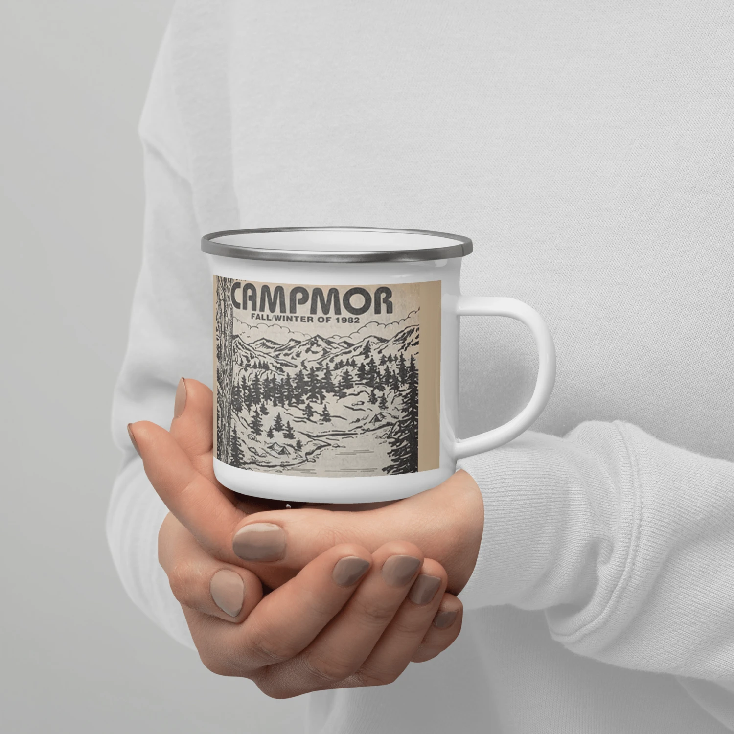 Campmor 1982 Catalog Enamel Mug 7 Campmor 1982 Catalog Enamel Mug - Image 7