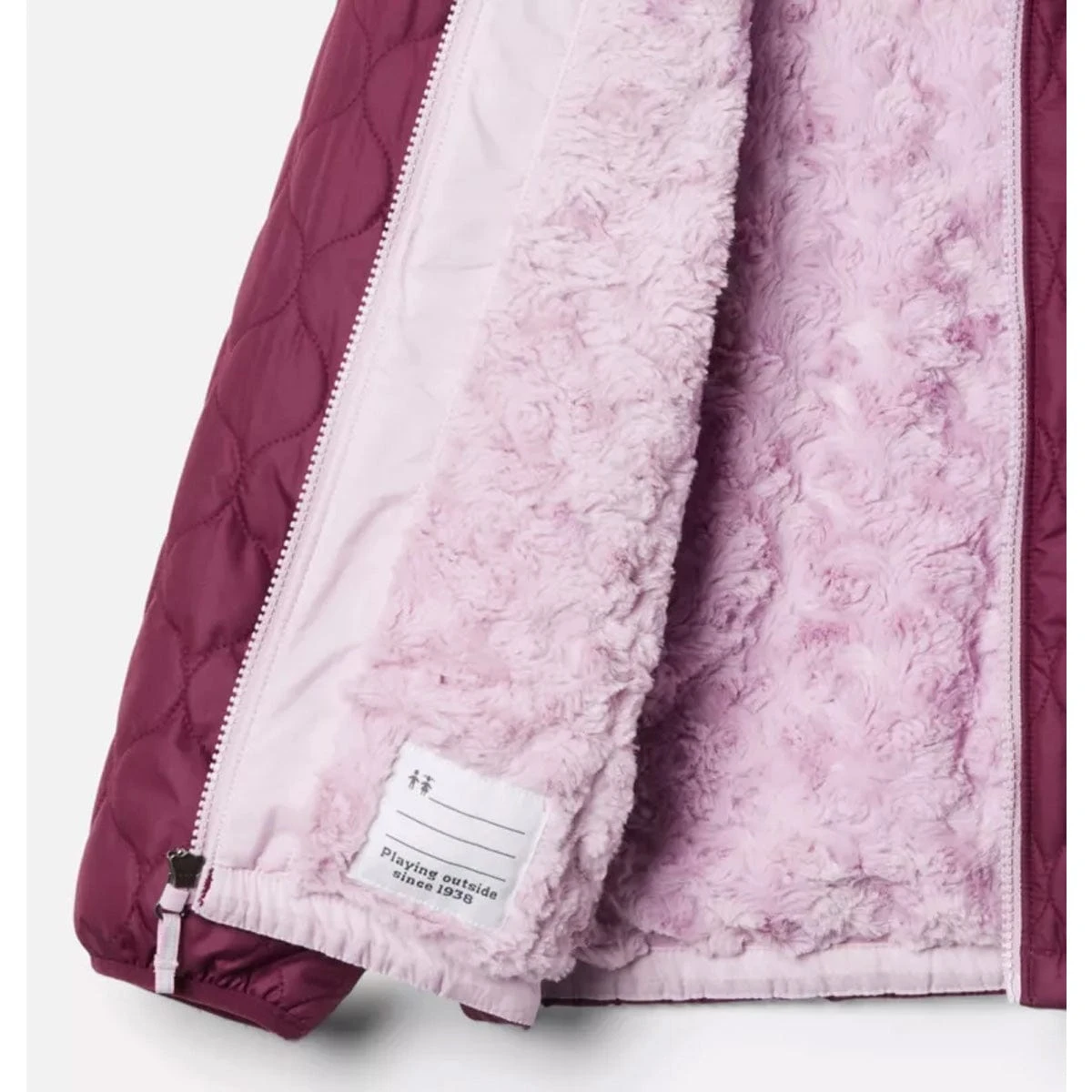 Columbia Girls Bella Plush Water-Resistant Insulated Jacket - Fleece Lined Winter Coat 6 Columbia Girls Bella Plush Water-Resistant Insulated Jacket - Fleece Lined Winter Coat - Image 6