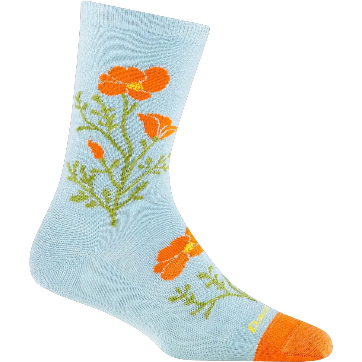 Darn Tough Women's Blossom Crew Lightweight Socks 2 Darn Tough Women's Blossom Crew Lightweight Socks - Image 2