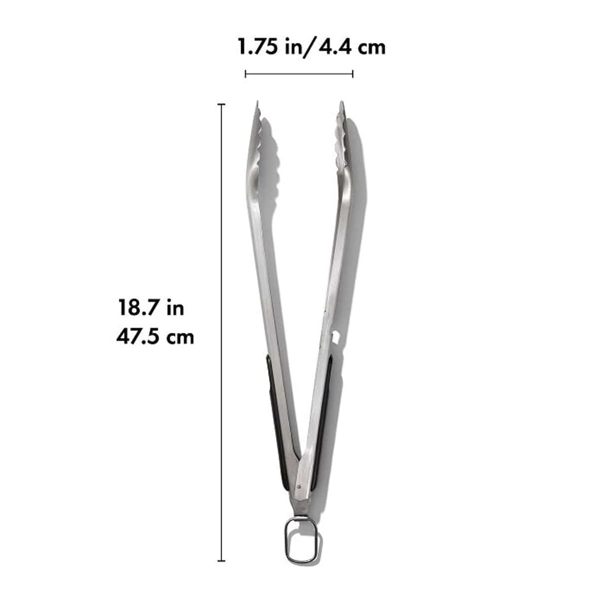 OXO Outdoor Stainless Steel Grilling Tongs with Built-In Bottle Opener – Extra-Long Non-Slip BBQ Tongs 7 OXO Outdoor Stainless Steel Grilling Tongs with Built-In Bottle Opener – Extra-Long Non-Slip BBQ Tongs - Image 7