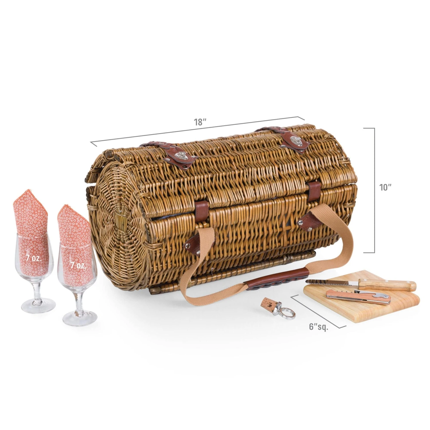 Verona Wine & Cheese Picnic Basket By Picnic Time Family Of Brands 9 Verona Wine & Cheese Picnic Basket By Picnic Time Family Of Brands - Image 9