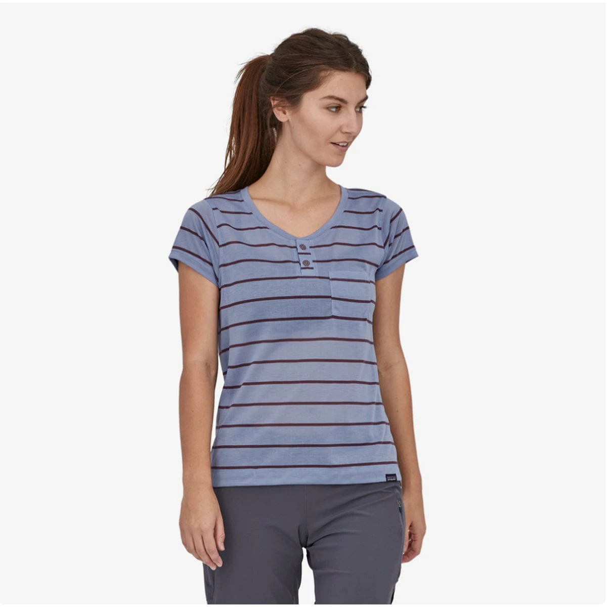 Patagonia Womens Capilene Cool Trail Bike Henley 1 Patagonia Womens Capilene Cool Trail Bike Henley