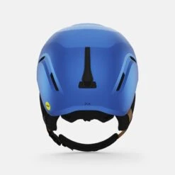 Giro Spur MIPS Kids Ski Helmet -Campmor Outdoor Clothing giro spur mips snow helmet blue shreddy yeti back