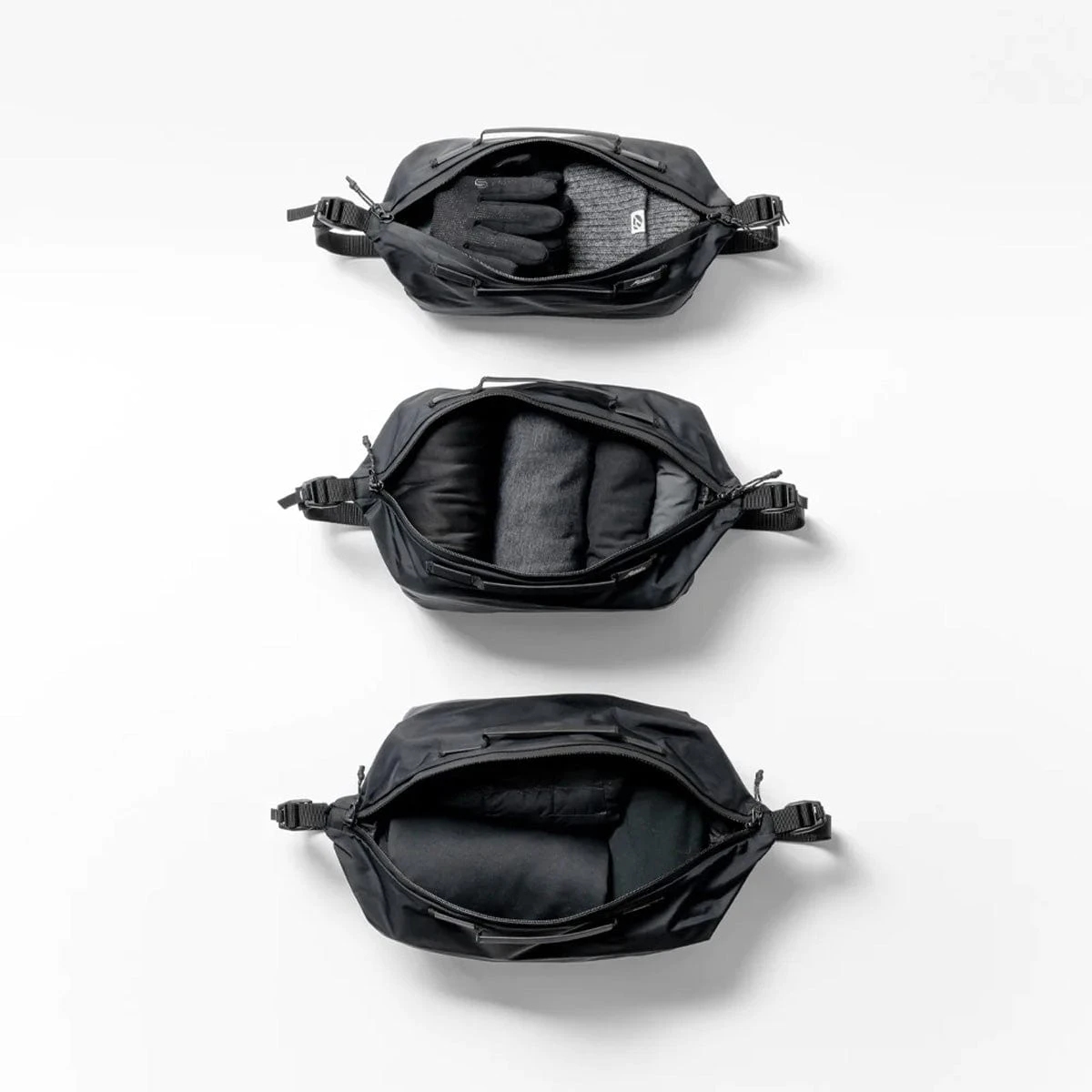 Matador Gear Cube Set – 3-Piece Black Sustainable Compression Packing Cubes 8 Matador Gear Cube Set – 3-Piece Black Sustainable Compression Packing Cubes - Image 8