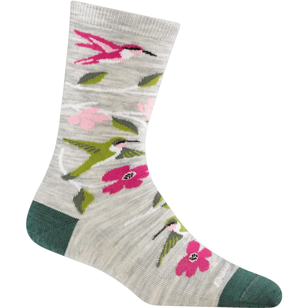 Darn Tough Women's Birds Of A Feather Crew Lightweight Socks 1 Darn Tough Women's Birds Of A Feather Crew Lightweight Socks