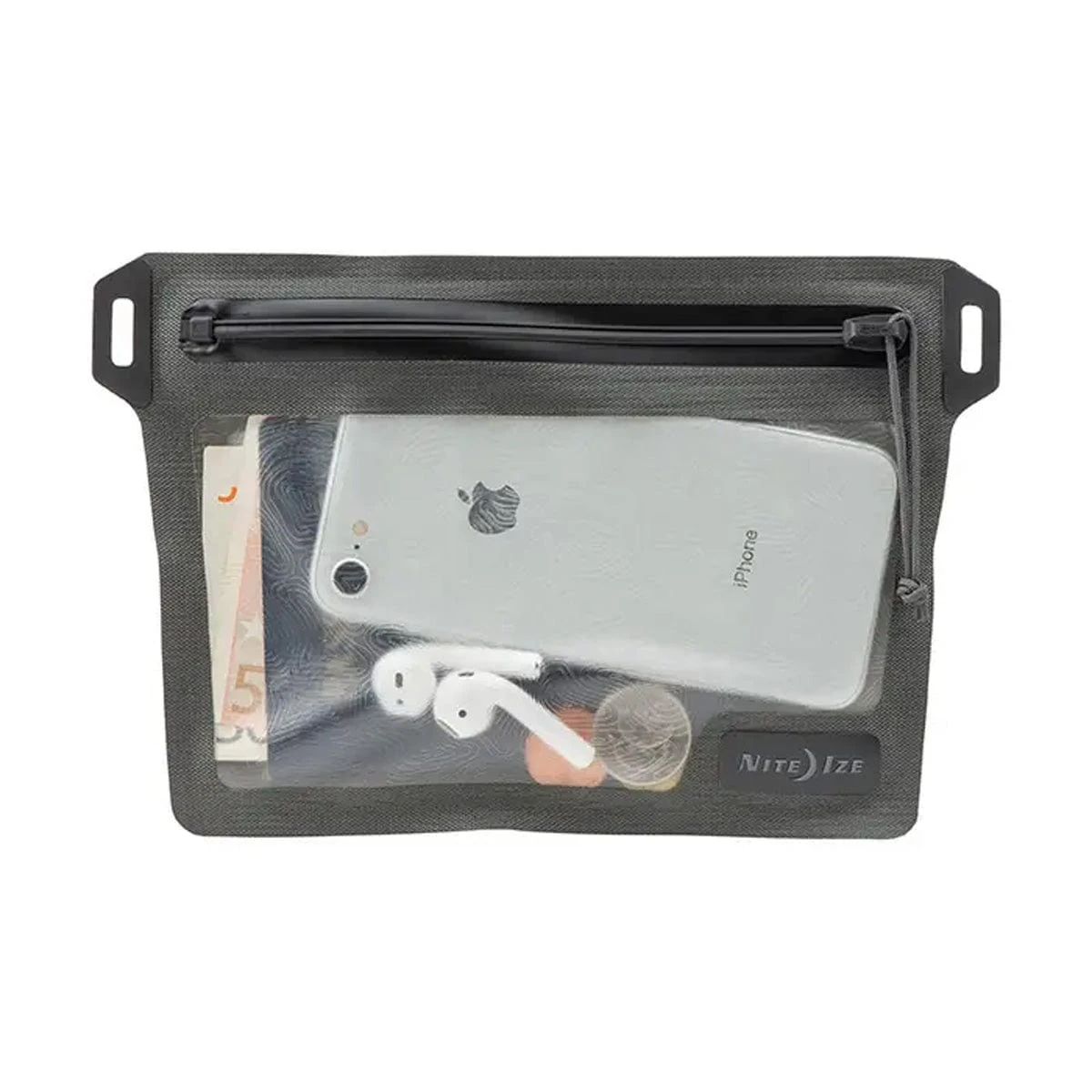 Nite Ize RunOff Charcoal Waterproof Pocket - IP67 Rated TRU Zip Tech Travel Organizer 8 Nite Ize RunOff Charcoal Waterproof Pocket - IP67 Rated TRU Zip Tech Travel Organizer - Image 8