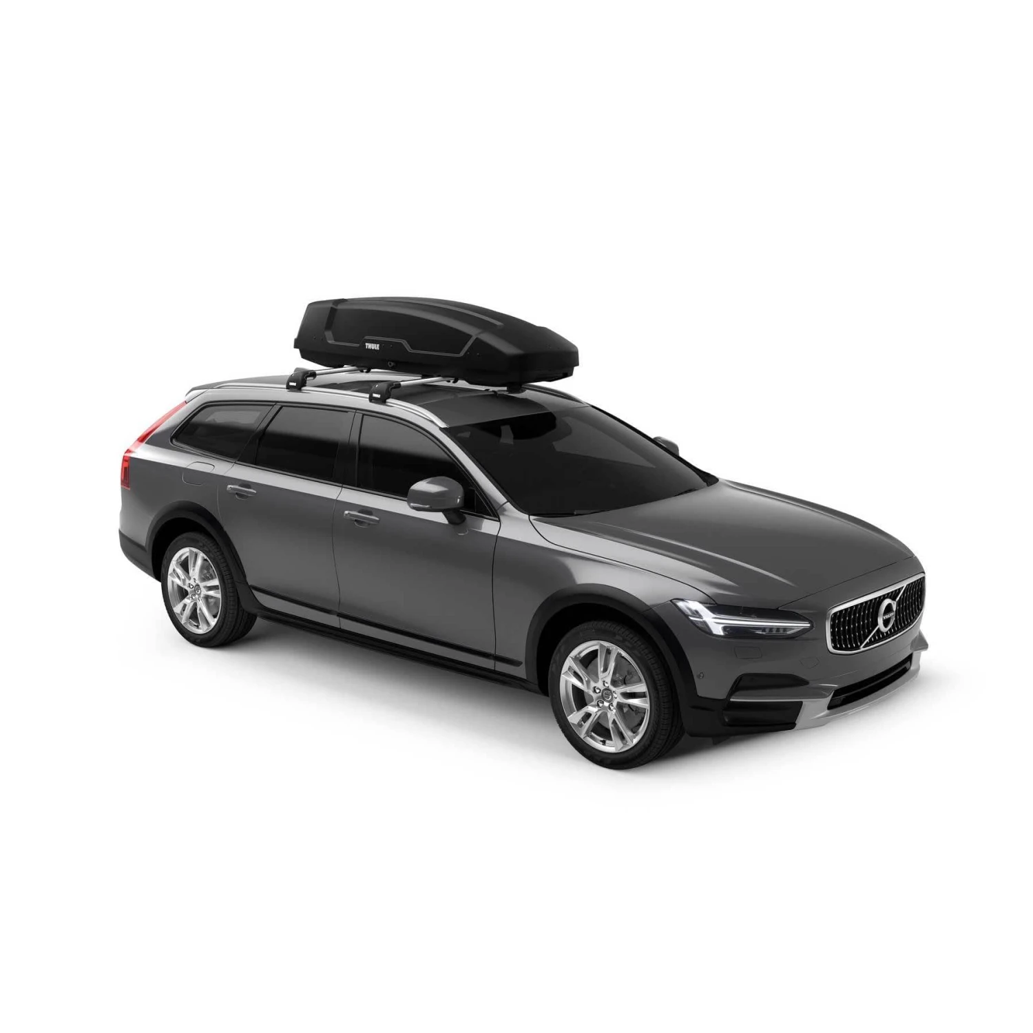 Thule Force XT Sport Rooftop Luggage Box - 11 Cu Ft Matte Black AeroSkin Cargo Carrier 3 Thule Force XT Sport Rooftop Luggage Box - 11 Cu Ft Matte Black AeroSkin Cargo Carrier - Image 3