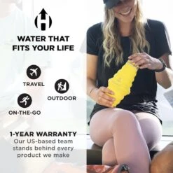HYDAWAY® 25oz Collapsible Water Bottle – Ultra-Stashable BPA-Free Silicone Travel Bottle 29 HYDAWAY® 25oz Collapsible Water Bottle – Ultra-Stashable BPA-Free Silicone Travel Bottle -Campmor Outdoor Clothing hydaway collapsible water bottle 25oz 17