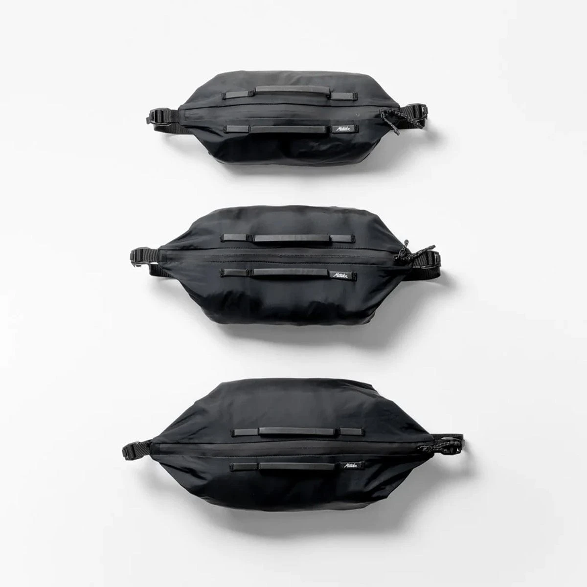 Matador Gear Cube Set – 3-Piece Black Sustainable Compression Packing Cubes 9 Matador Gear Cube Set – 3-Piece Black Sustainable Compression Packing Cubes - Image 9