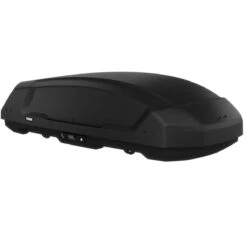 Thule Force 3 Medium 16cu Ft Rooftop Cargo Box – Black AeroSkin Textured Aerodynamic Carrier