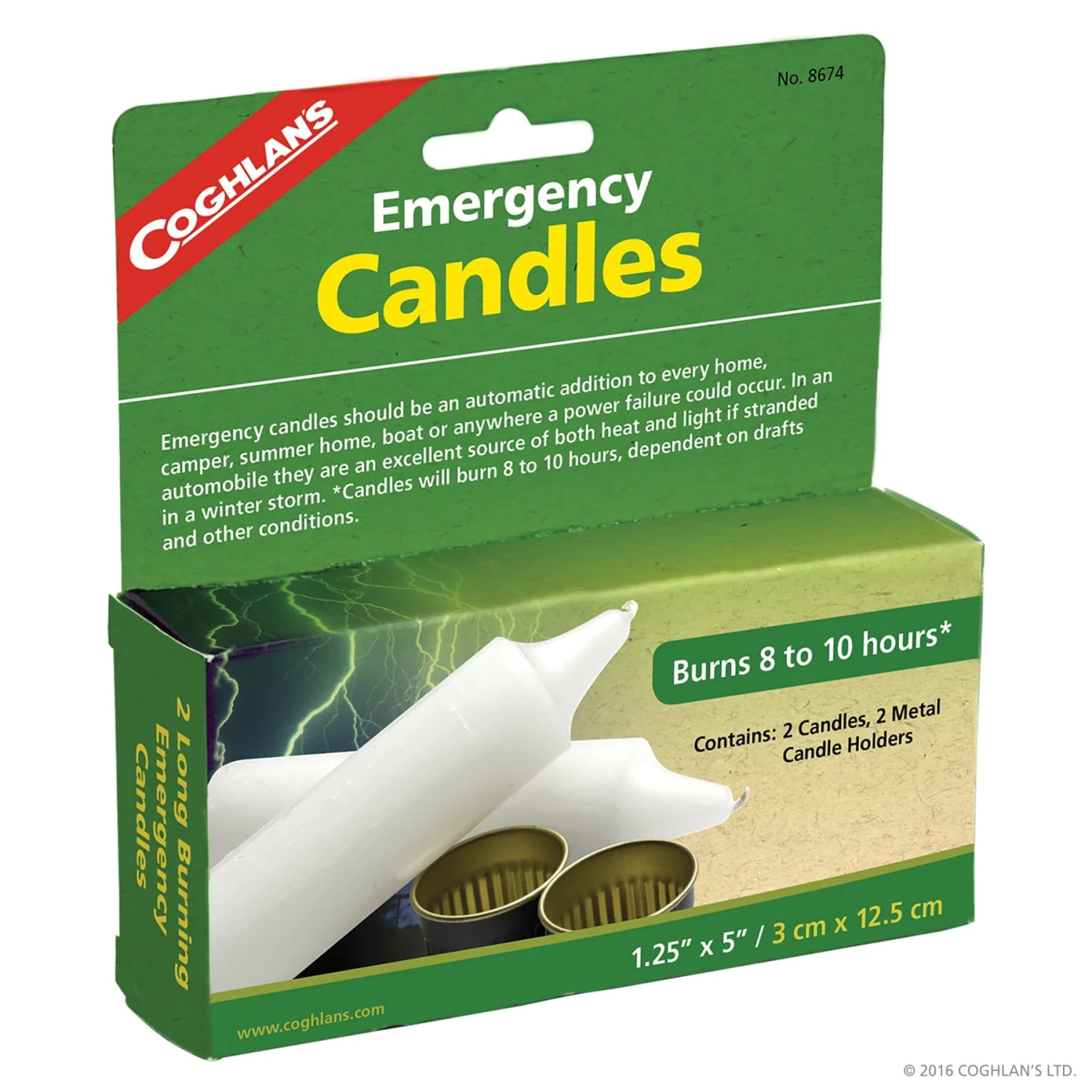 Coghlan's Long Burning Emergency Candle 1 Coghlan's Long Burning Emergency Candle