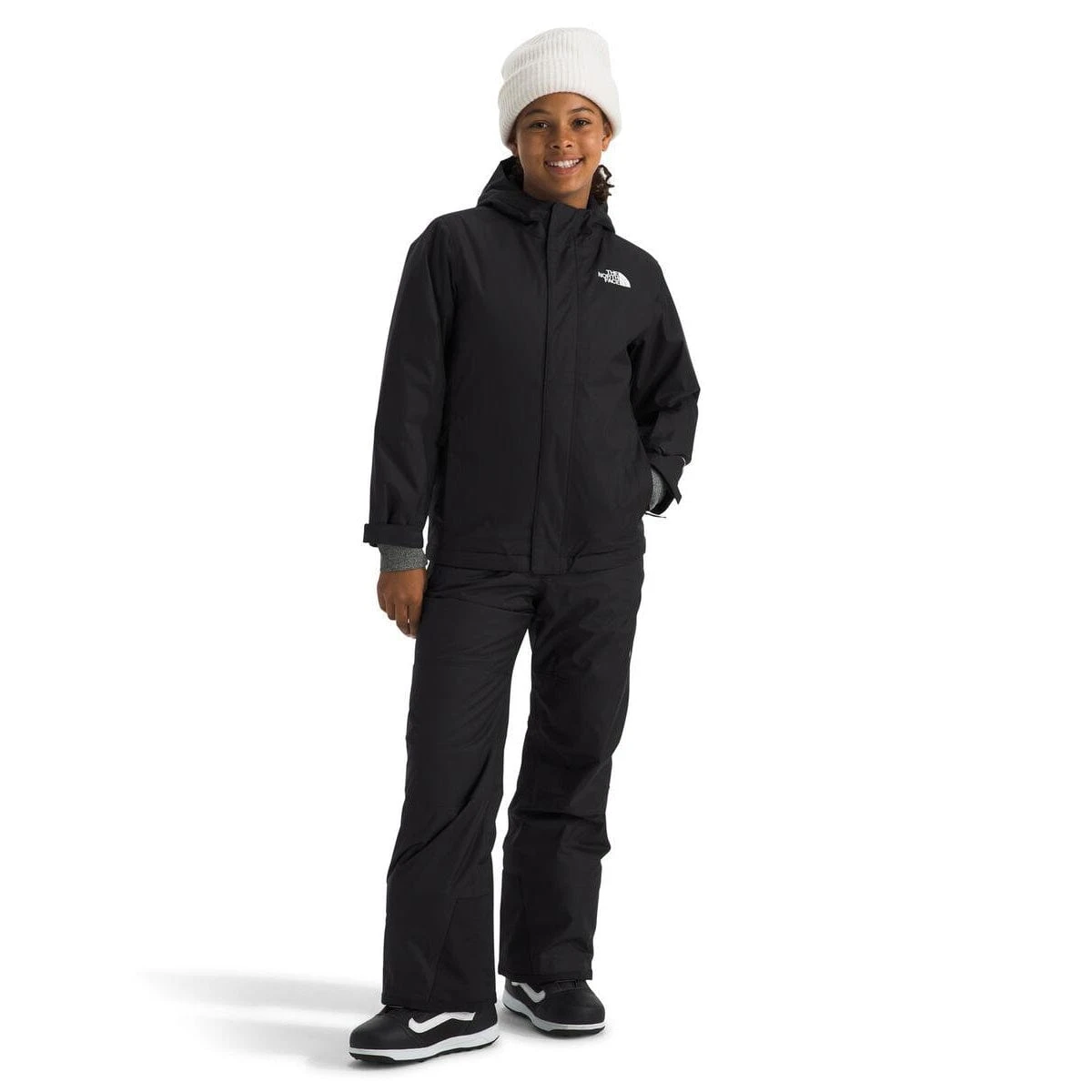 The North Face Teen Snowquest Jacket in TNF Black – Waterproof Insulated Ski & Snowboard Parka 5 The North Face Teen Snowquest Jacket in TNF Black – Waterproof Insulated Ski & Snowboard Parka - Image 5