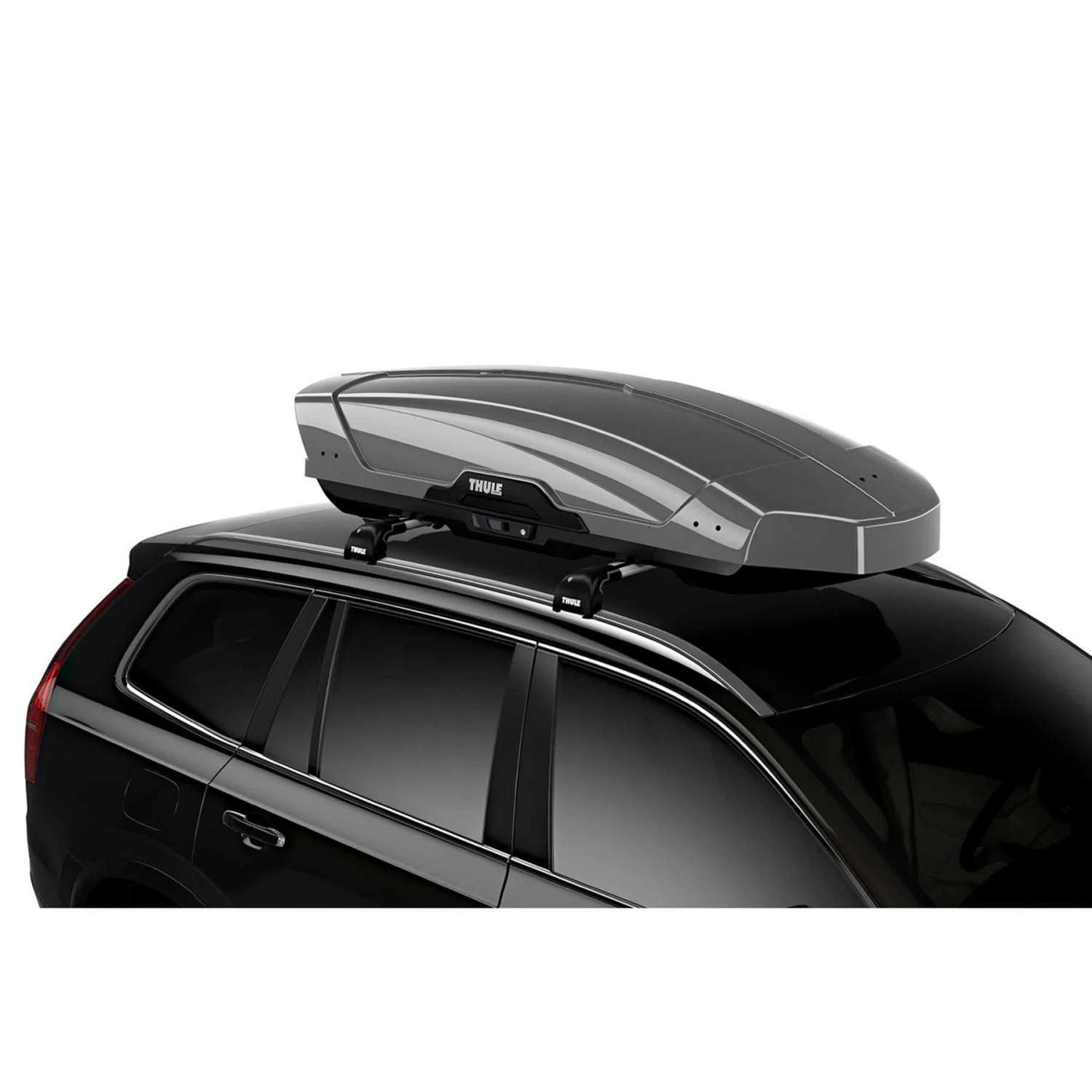 Thule Motion XT Large Rooftop Cargo Carrier - 16 Cu Ft Glossy Black Luggage Box 2 Thule Motion XT Large Rooftop Cargo Carrier - 16 Cu Ft Glossy Black Luggage Box - Image 2