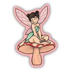 Stickers Northwest Fairy On A Mushroom