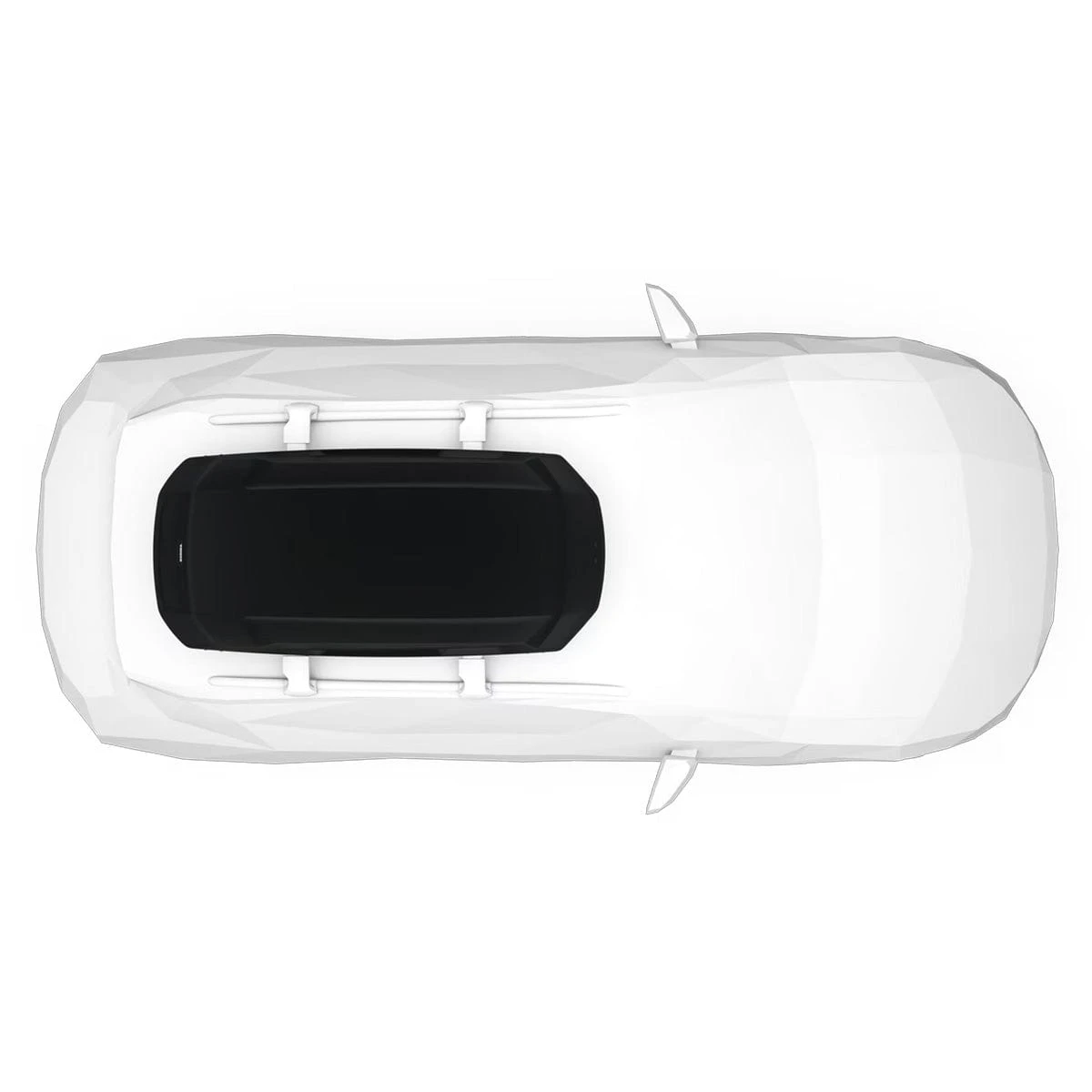 Thule Force 3 Medium 16cu Ft Rooftop Cargo Box – Black AeroSkin Textured Aerodynamic Carrier 3 Thule Force 3 Medium 16cu Ft Rooftop Cargo Box – Black AeroSkin Textured Aerodynamic Carrier - Image 3