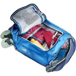 Deuter Duffel Pro 60 – Water-Resistant Recycled TPU Convertible Travel Bag -Campmor Outdoor Clothing l c46a1f0d ce6b 4ed6 a542 446fb3c57128