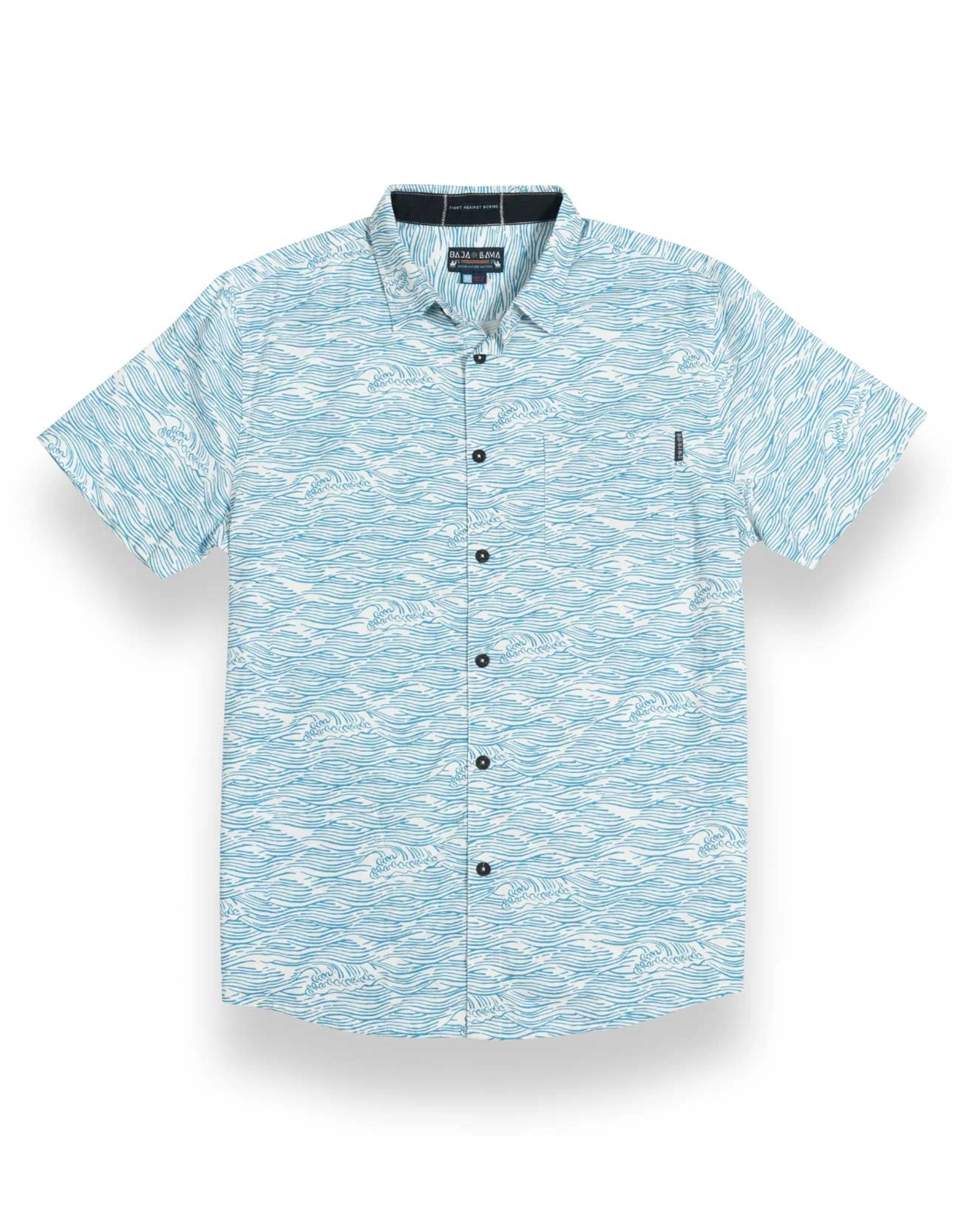 ROLL TIDES - LIGHT BLUE 7-SEAS™ BUTTON UP By Bajallama 1 ROLL TIDES - LIGHT BLUE 7-SEAS™ BUTTON UP By Bajallama