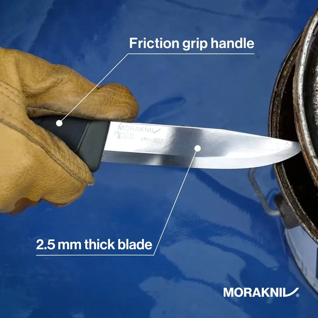 Morakniv Companion MG Stainless Knife 6 Morakniv Companion MG Stainless Knife - Image 6