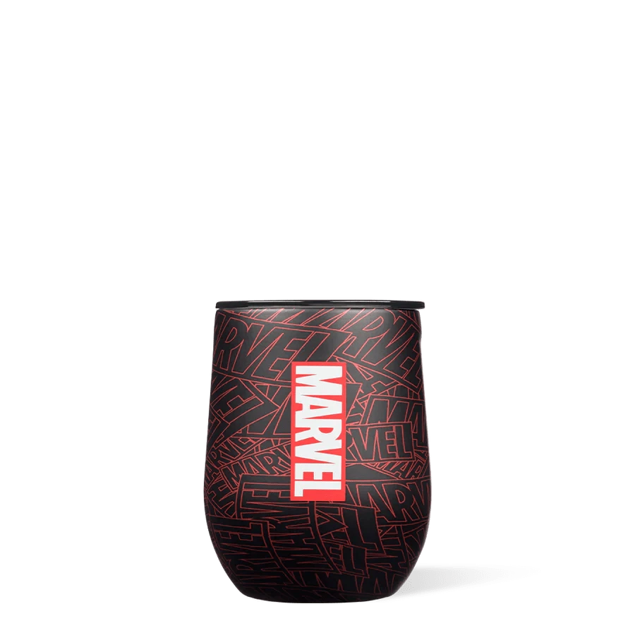 Corkcicle Marvel Groot Wood-Grain Edition – 12oz Triple-Insulated Stemless Wine Cup 1 Corkcicle Marvel Groot Wood-Grain Edition – 12oz Triple-Insulated Stemless Wine Cup